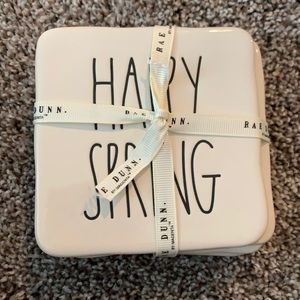 New Rae Dunn by magenta happy spring coasters